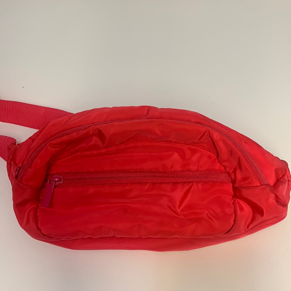 Highlighter pink Fanny pack